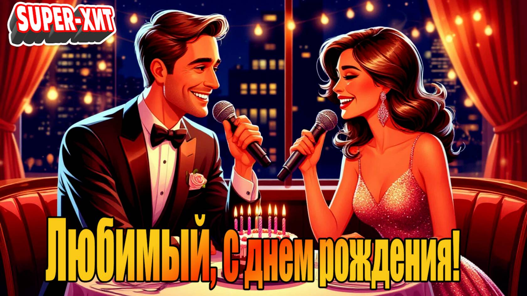 Любимый, С днем рождения! (песня на заказ - Музыкальный Апельсин)