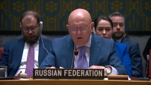 Выступление В.А.Небензи в СБ ООН по теме "Защита гражданских лиц в условиях вооруженного конфликта"