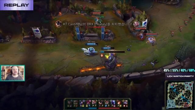 DRX vs. KT | Неделя 4 Игра 1 - LCK Rounds 1-2 2025 | ОБЗОР КОРЕИ | Lolesports L