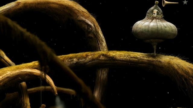 Часть 24 Прохождение игры Samorost 3 Гном прилетает на желтую планету, пытается собрать чашу
