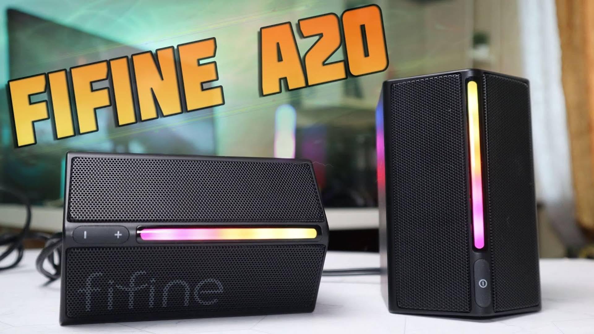 Fifine Ampligame A20 Обзор недорогих игровых компьютерных колонок с Алиэкспресс