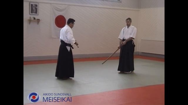 29 Aikido Ken Tai Ken Ai Hanmi Sankyo Shishiya Sensei Sandviken 2002