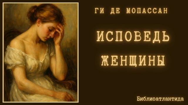 Ги де Мопассан "Исповедь женщины"/аудиокнига