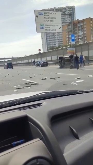 ‼️На трассе М11 «Нева» на подъезде к МКАД крупное ДТП‼️