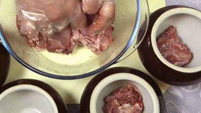 video life Курица с овощами в горшочеке