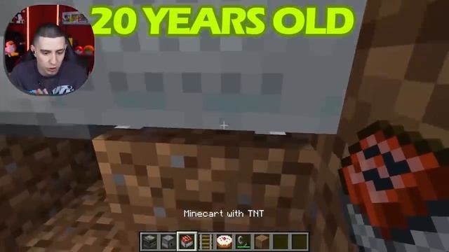 ГЛЕНТ - КАК В РАЗНОМ ВОЗРАСТЕ ИГРАЮТ В МАЙНКРАФТ!  ШОК   MINECRAFT, НО...