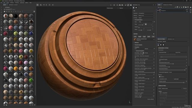 9 -04. Parquet Material - Substance Painter Implementation