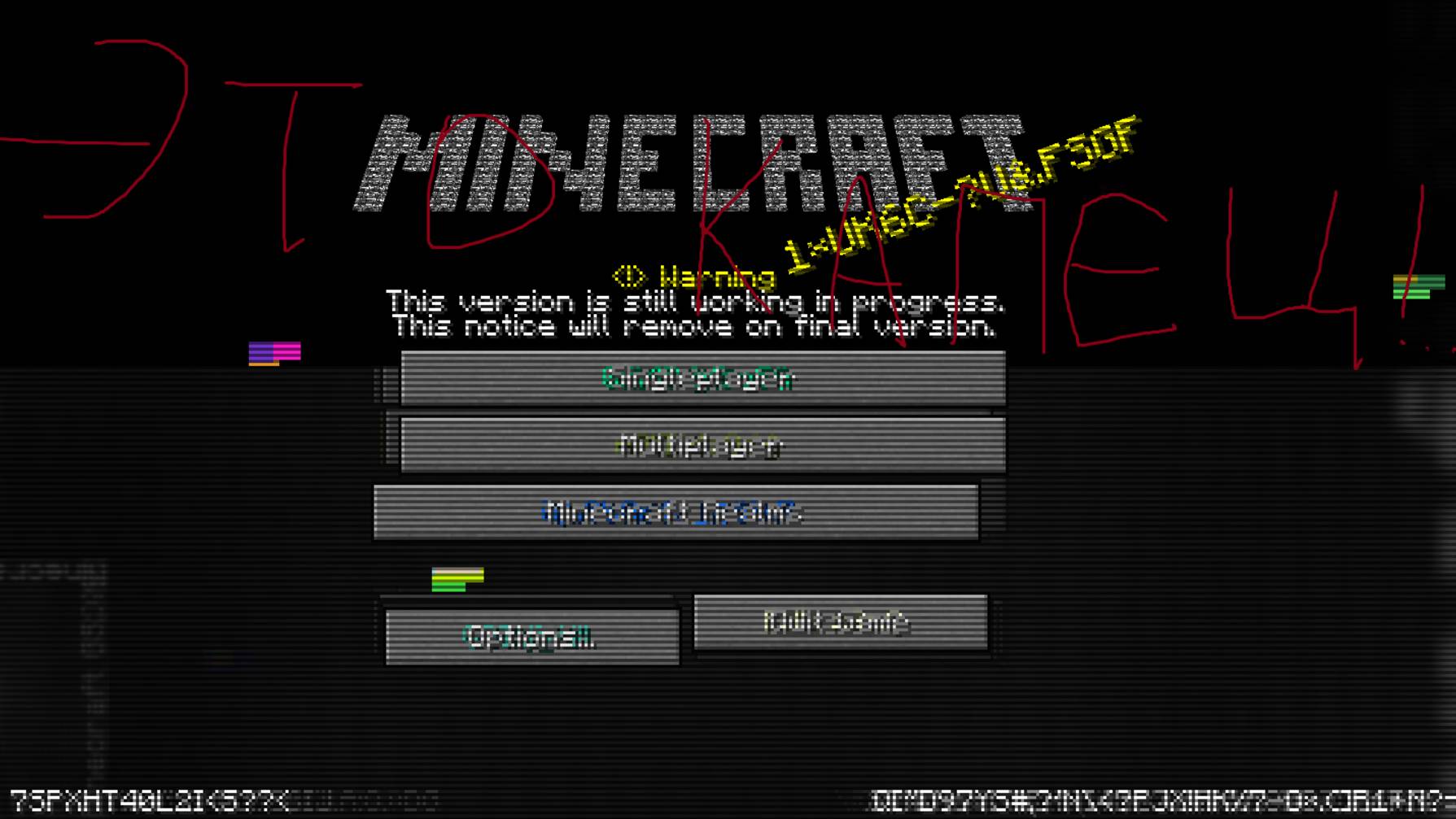 Minecraft 1.2.6 или 1.2.5 Horror- Это не выживание, а АД!..