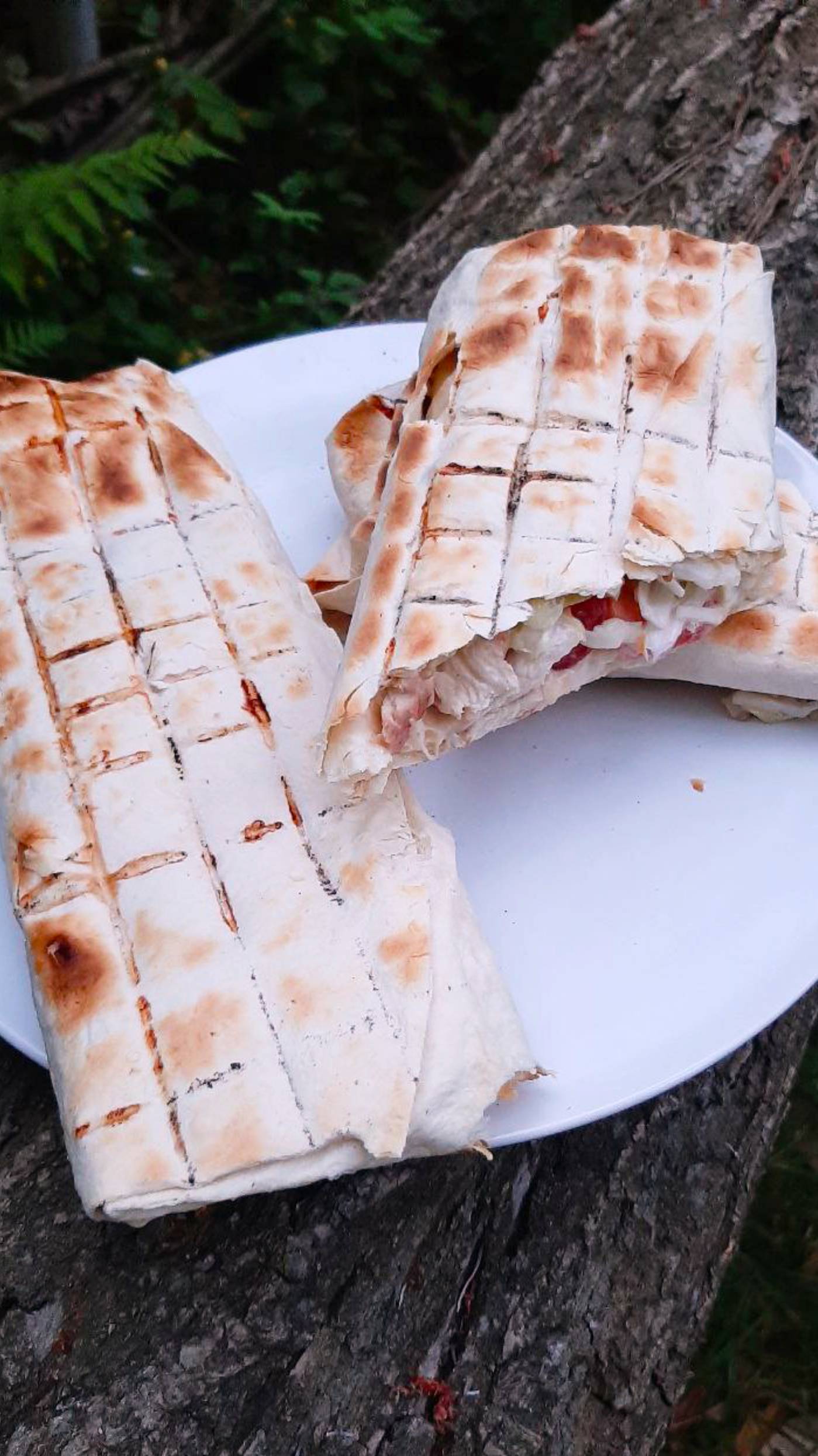 Шаурма с куриной грудкой, ммм... Перекус на мангале, дюжина рецептов (10).