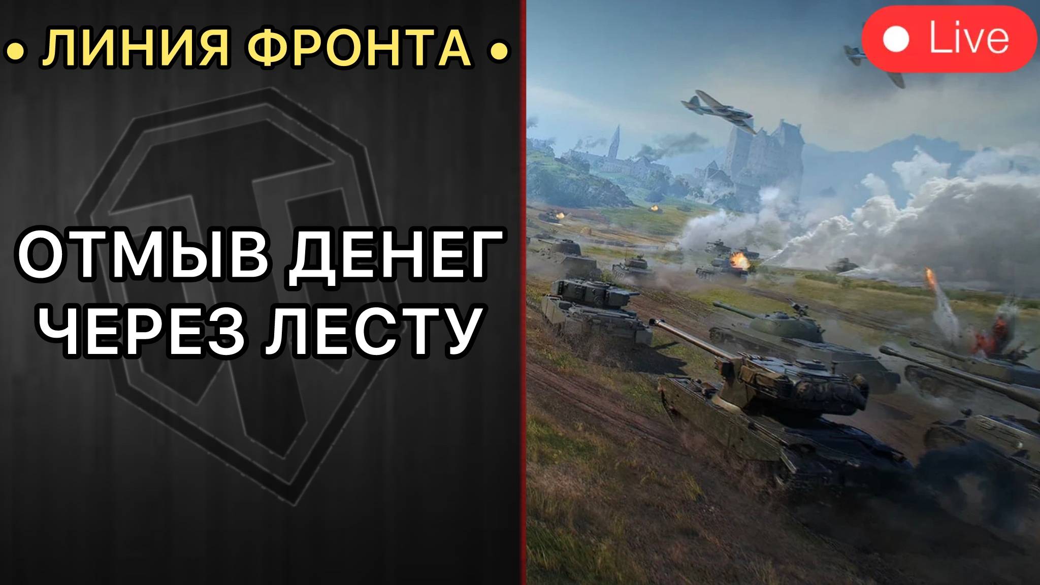 ОТМЫВ ДЕНЕГ ЧЕРЕЗ ЛЕСТУ - ЛИНИЯ ФРОНТА