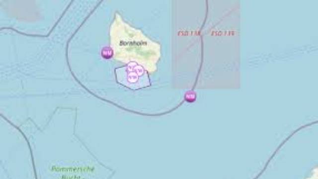 Эстонский военный корабль появился у Северного потока-2
