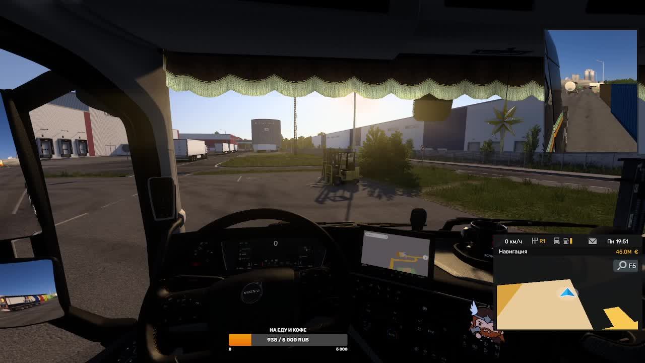 Euro Truck Simulator 2 маленький проверочный стрим.