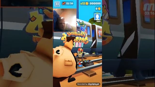 Я играю в Subway Surf и накопил наконец то 20.000 манет