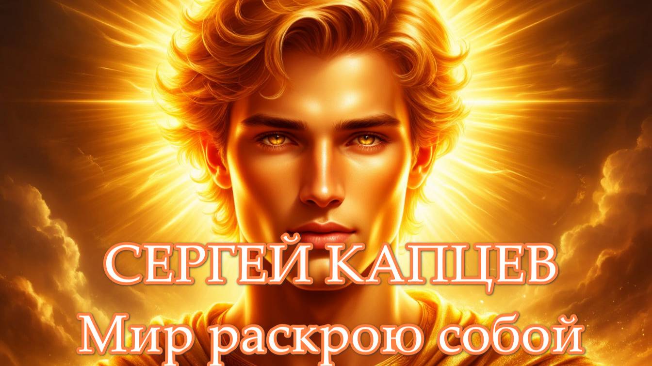 Сергей Капцев - песня "Мир раскрою собой"  #сергейкапцев