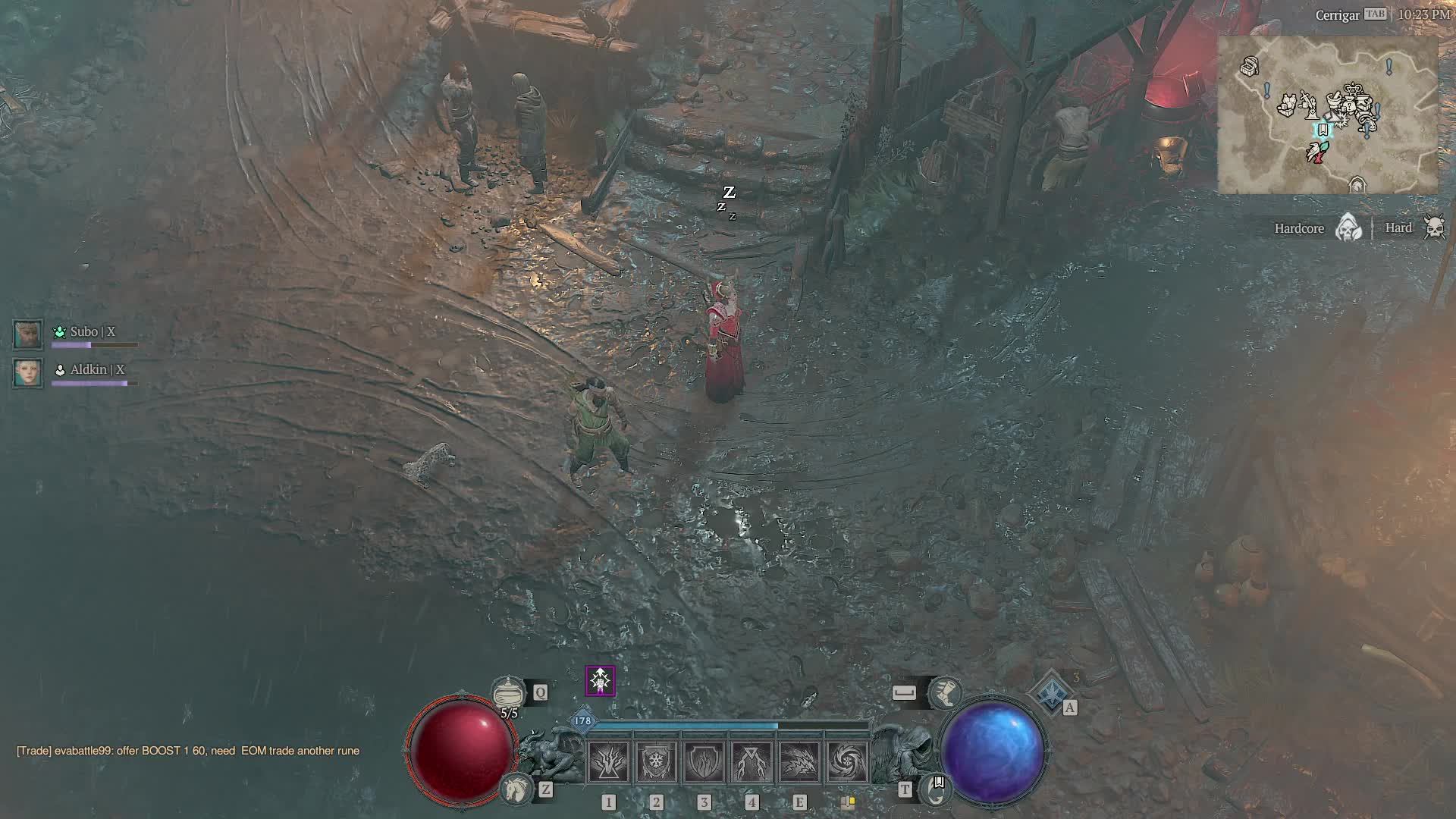 Diablo 4 - Vessel of Hatred Sorc  /  Soft - HC / fast farm / Trade