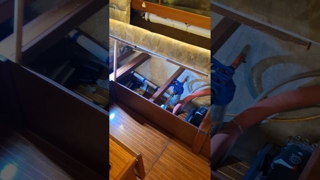 Запуск опреснителя на яхте после годовой стоянки