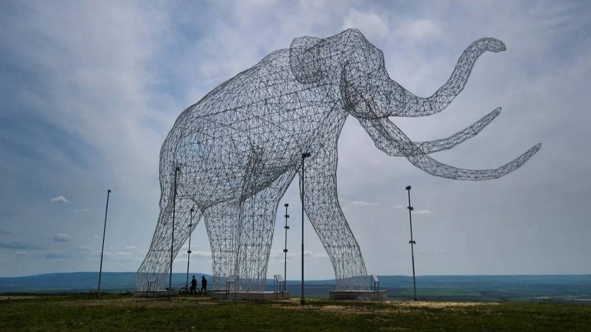 Арт-объект "Южный слон" #elephant #слоны #ставрополь