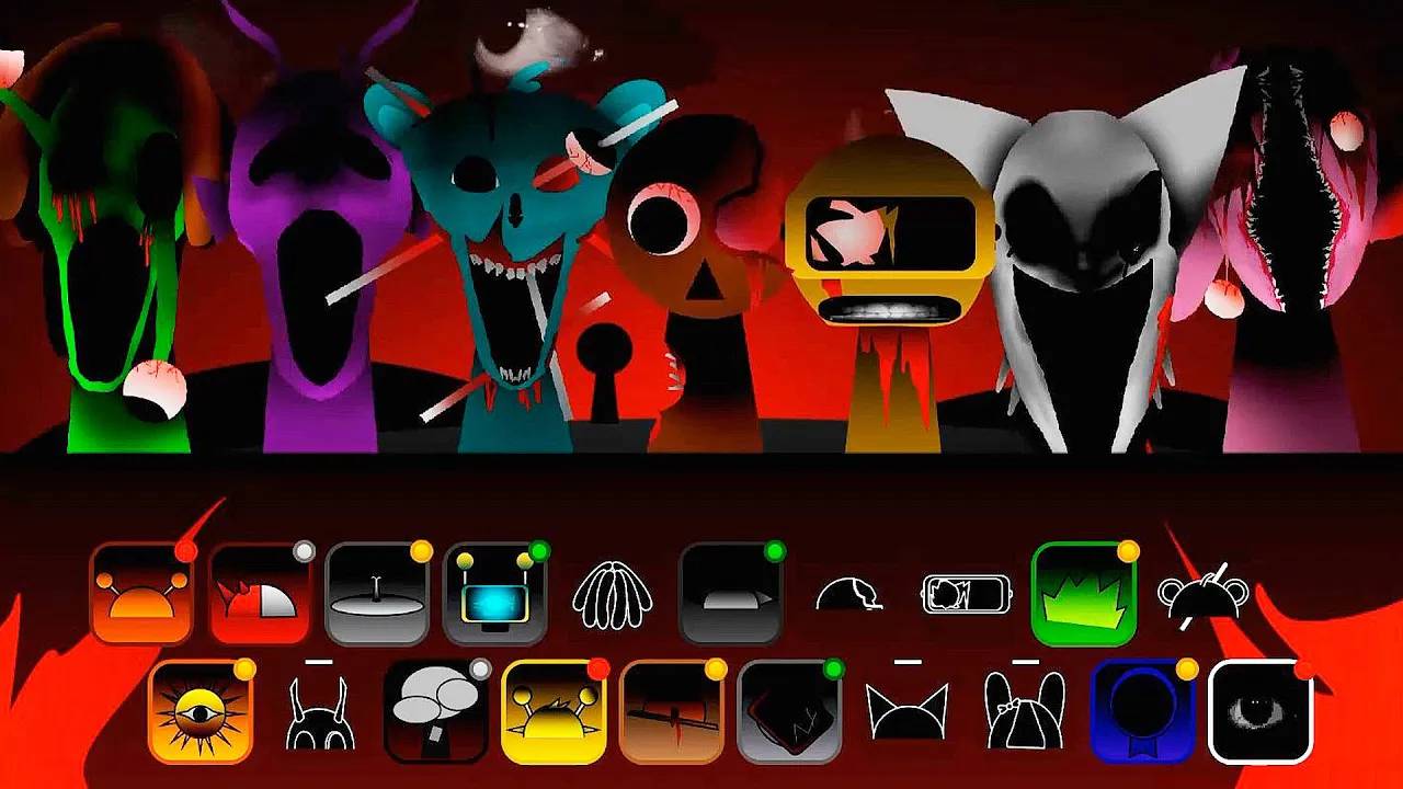 Incredibox Sprunki - Версия, зараженная ужасами! - ОБНОВИТЬ