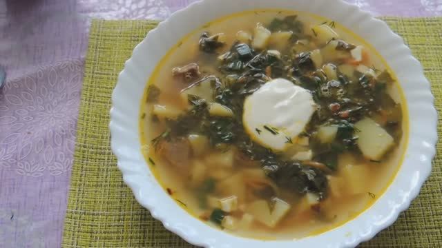 Самый летний суп Как я готовлю суп со щавелем (архив)