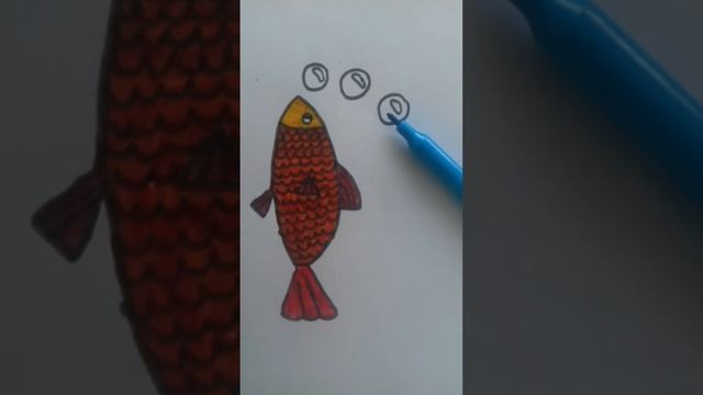 рисую морских обитателей🐋