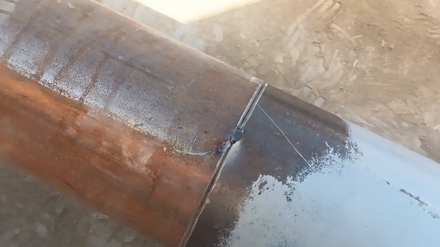 Сварка 219й трубы под УЗК