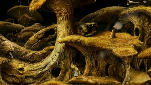 Часть 25 Прохождение игры Samorost 3 Гном в грибном лабиринте ищет как выбраться наверх