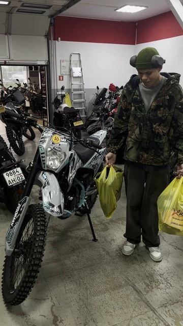 Отзыв довольного клиента о мотосалоне ИКС-МОТОРС! Купил МОТОЦИКЛ КРОССОВЫЙ PROMAX MX250
