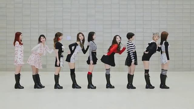 TWICE ' KNOCK KNOCK ' dance practice mirrored
