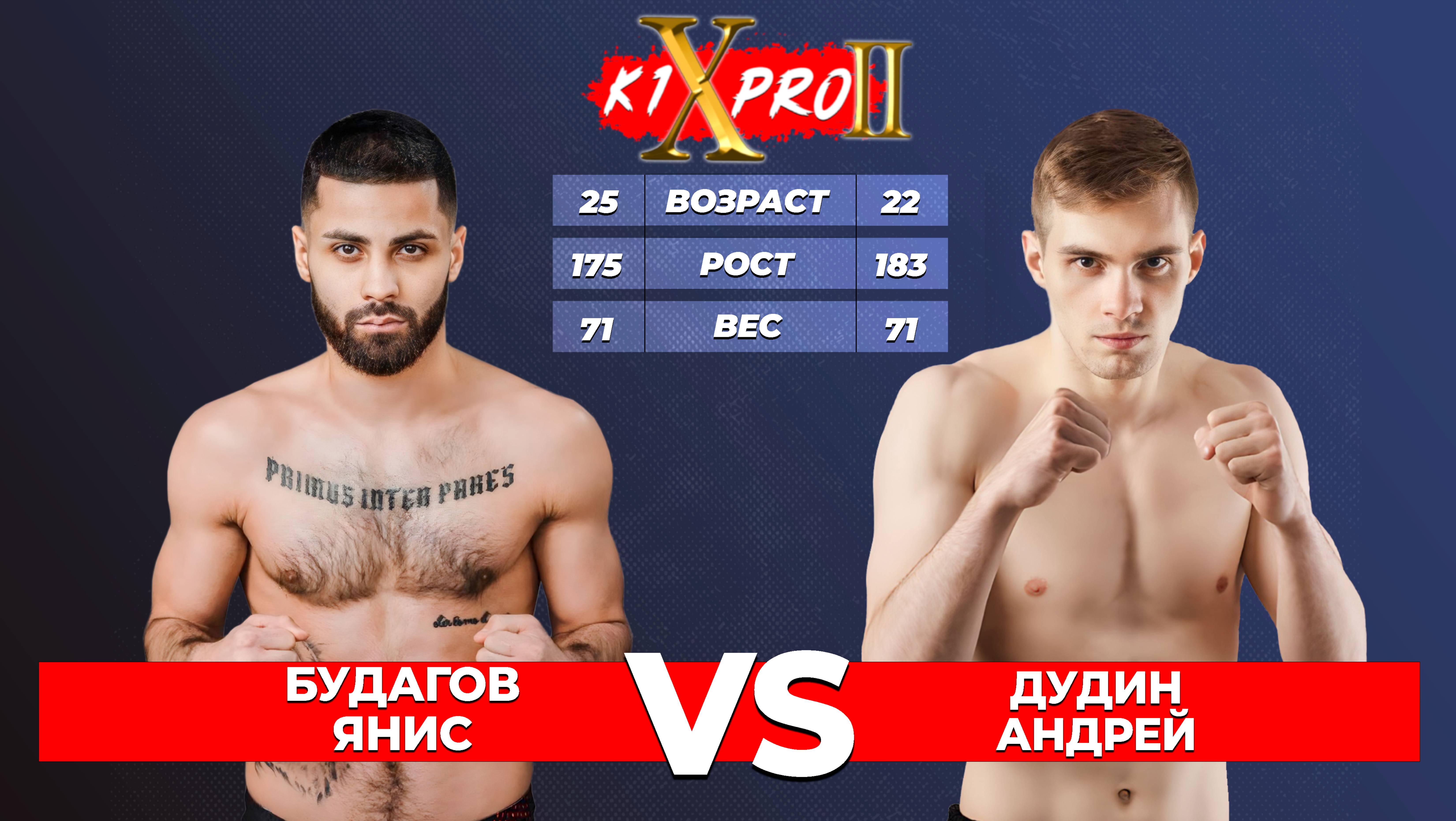 ФИНАЛ, кикбоксинг | Янис Будагов vs Андрей Дудин — ГРАН ПРИ из 8 бойцов, 14.12.23! К1XPRO