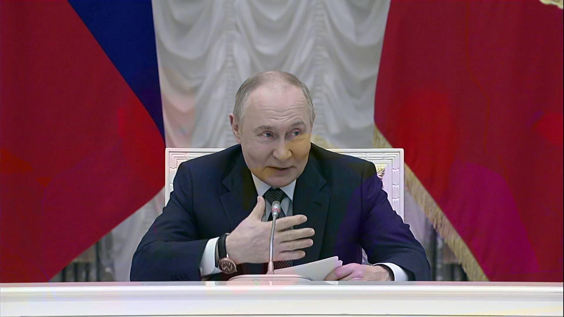 Путин проводит заседание наблюдательного совета автономной некоммерческой организации [2025]
