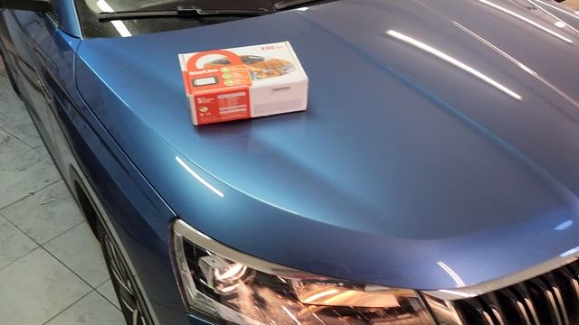 Skoda Kamiq - установили охранный комплекс StarLine E96, затонировали стекла