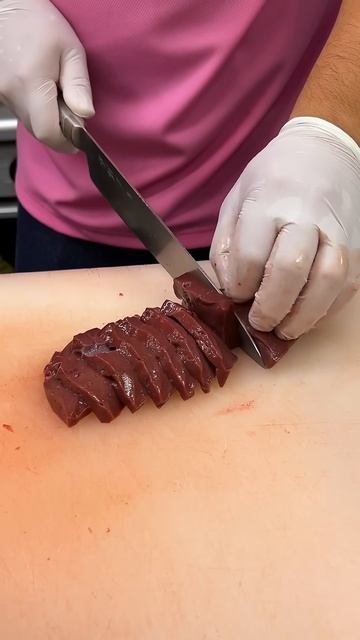 nRJBwl4d4Xg - プルプル食感の新鮮な厚切りレバー🥩【焼肉問屋 富國新】#福岡グルメ #japanesefood #shorts