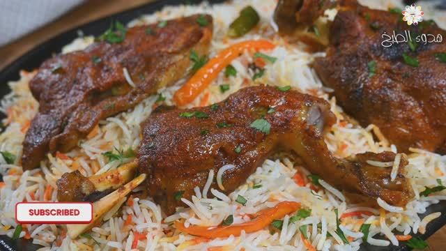 Самый быстрый способ приготовить вкусную жареную баранью ногу с рисом!