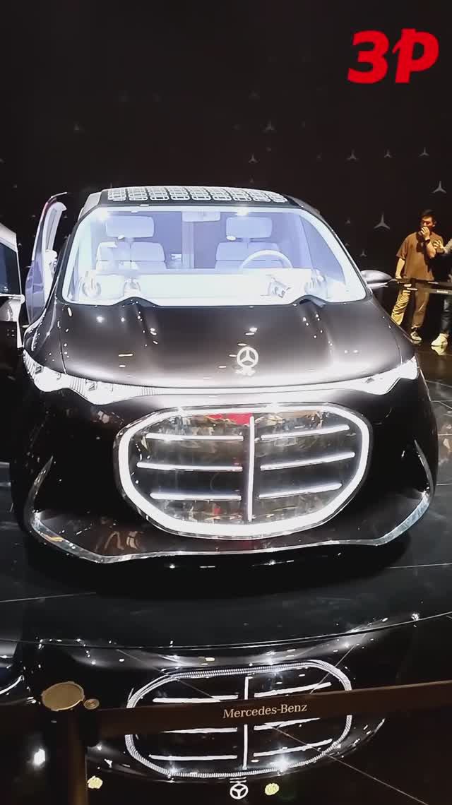 И это Мерседес? Прототип будущего минивэна Mercedes‑Benz V-класса #shorts #mercedes #зарулем