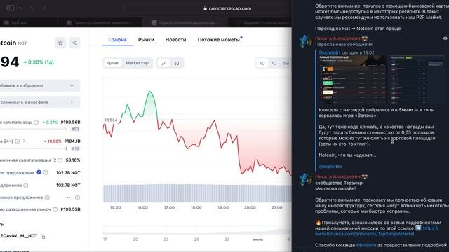 NOTCOIN - ЧЕРЕЗ ГОД ПО 5 $? /TapSwappers УСПЕЙ /СКОРО ЛИСТИНГ/PIXELVERSE/ПИКСЕЛЬ ТАП /ЛУЧШЕ