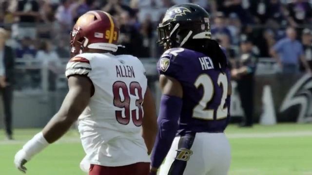 Derrick Henry Mic'd Up, "Tuck your chains" vs. Commanders Week 6, 2024