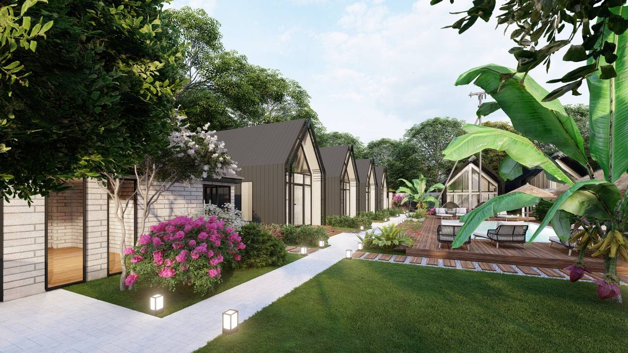 3D визуализация базы отдыха