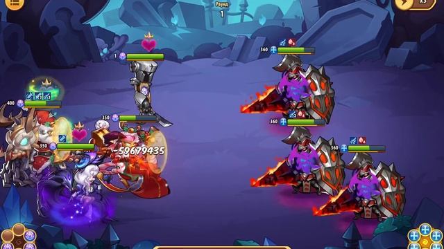 #idleheroes КАМПАНИЯ ПУСТОТЫ 1-3-2 ПРОХОЖДЕНИЕ