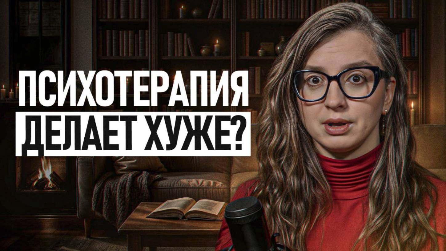 Чем ОПАСНА психотерапия? / 5 НЕОЧЕВИДНЫХ побочек!