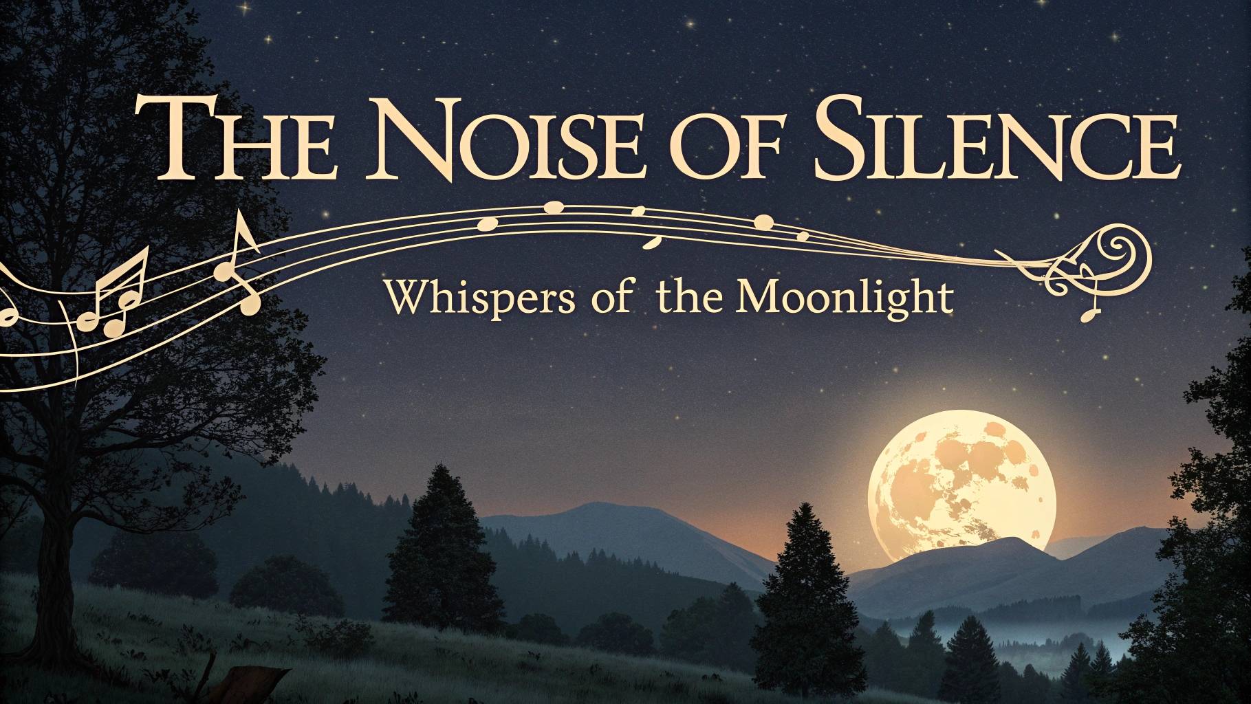 Видео клип на песню "Whispers of the Moonlight" группы "The noise of silence"