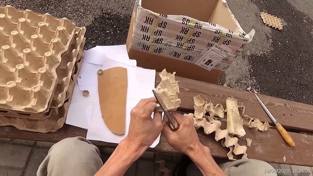 Рез ножами из "навозных" сталей.