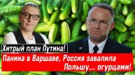 Хитрый план Путина! Паника в Варшаве, Россия завалила Польшу… огурцами!