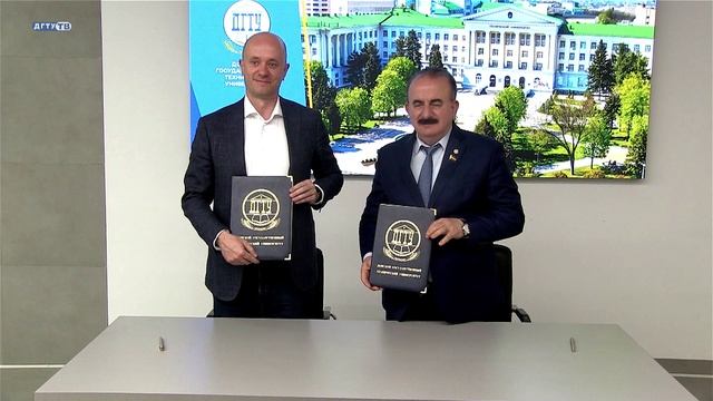 Подписание стратегического соглашения ДГТУ с ООО «Экспонента»