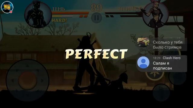 Стрим игры "Shadow Fight 2".
