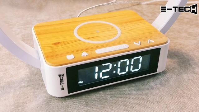 E-tech Умный ночник с беспроводной зарядкой B17Q10S
