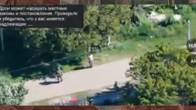 Видео из села Заря в ДНР, куда вошли российские военные.