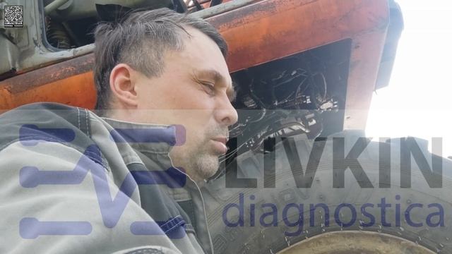 KOBELCO EX165W. Провода на соленойдах Распределителя отрезаны. Зарисовываем номера.