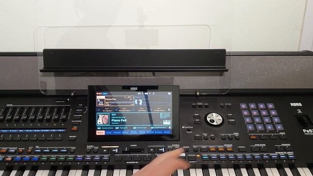 Обзор функции Keyboard Sets - синтезатор Korg Pa5x