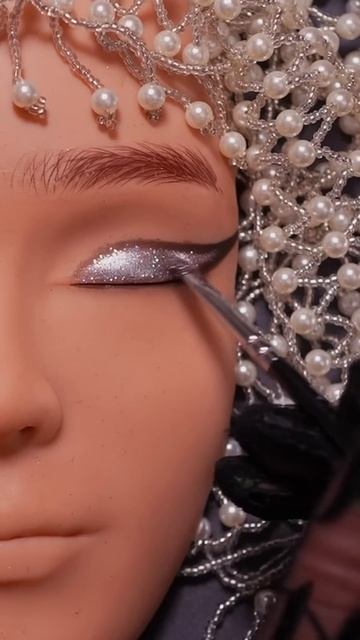 ASMR The Fanciest Ever Makeup #shorts
