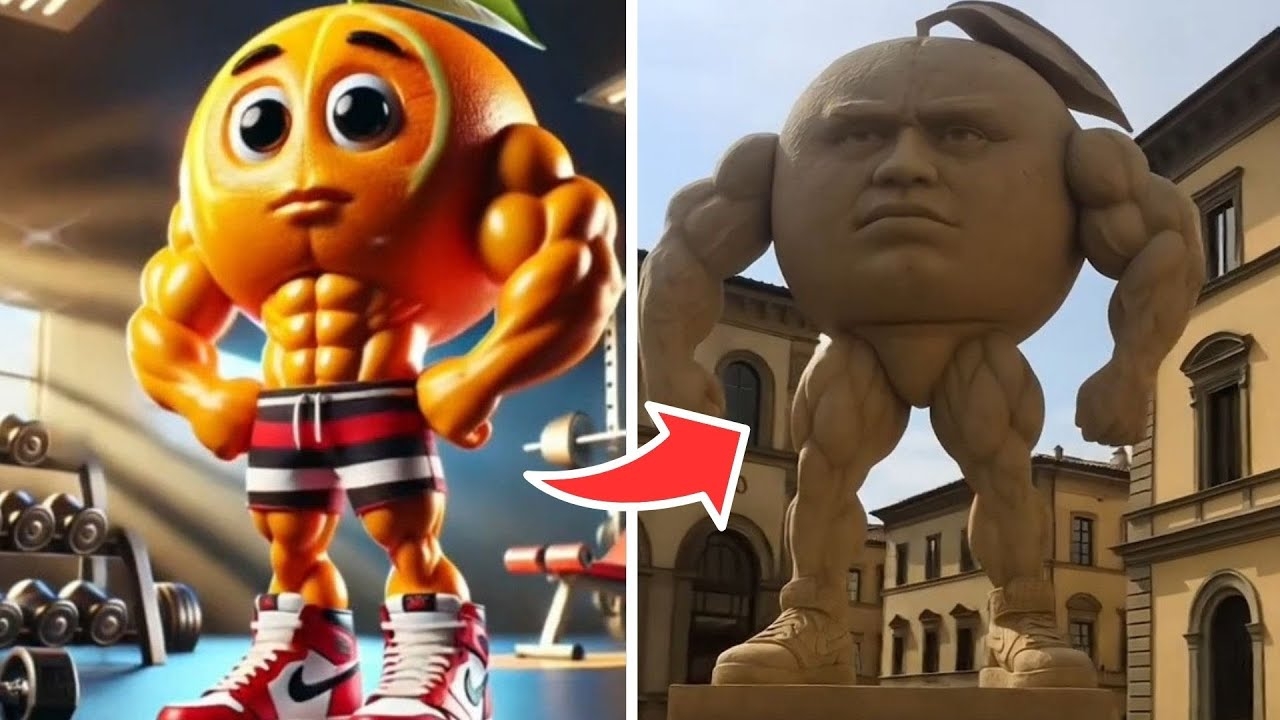 УГАДАЙ ИТАЛЬЯНСКИЙ МЕМ ПО ЭМОДЗИ И СТАТУЕ! 🗿😂